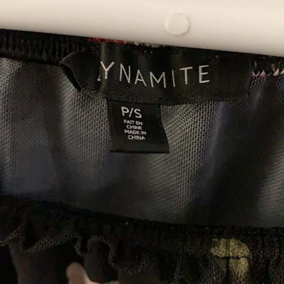 Dynamite sheer see through floral top - Picture 4 of 5